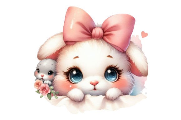 Download Cute Peeking Baby Animals Clipart PNG - Baby animals clipart png Collection