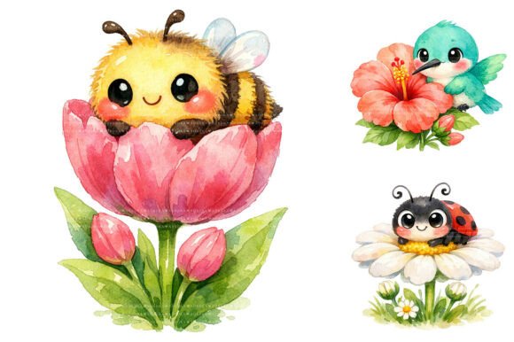 Download Watercolor Baby Animals Clipart PNG - Baby animals clipart png Collection