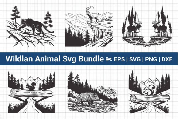 Download Wild Forest Animal SVG Bundle - Premium Bundle