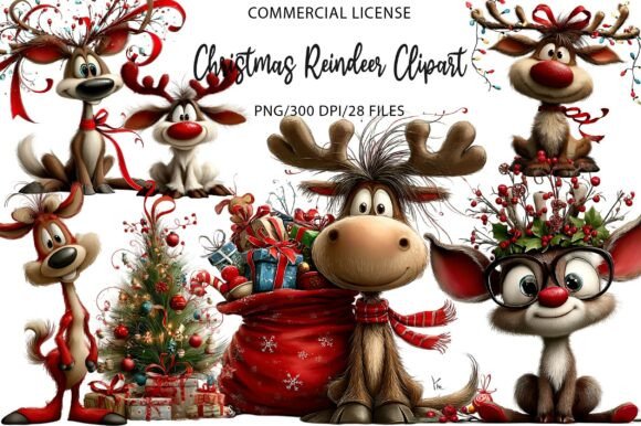 Download Christmas Reindeer Clipart - Premium Resources
