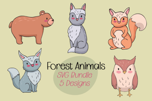 Download Forest Animal Bundle 2 - Forest animal bundle Collection